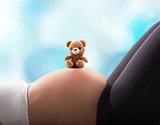 Teddy bear for the baby