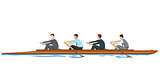 Rowing Businessmen