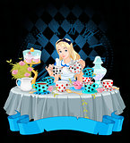 Alice Takes Tea Cup
