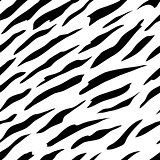 Seamless pattern of zebra spots. Natural textures