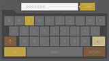 Trendy mobile keyboard