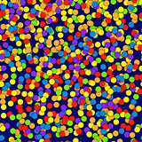 Seamless Pattern of Colorful confetti