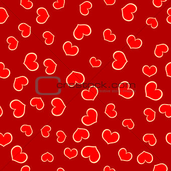 Seamless Pattern Valentines Day