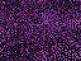 Abstract seamless mosaic background. Square pixel mosaic