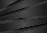 Abstract dark background with black stripes