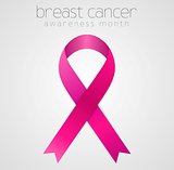 Breast cancer awareness pink ribbon tape design