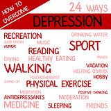 Ways how to overcome depression