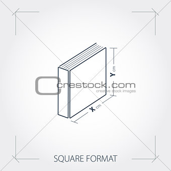 Icon of square format photobook