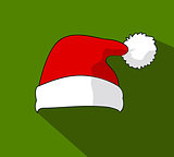 Santa Claus hat, vector