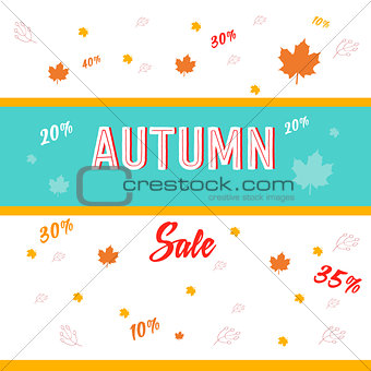 Autumn Sale flyer