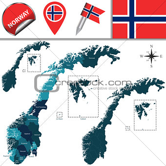 Map of Norway