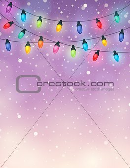 Christmas lights theme image 7