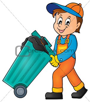 Garbage collector theme image 1