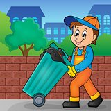 Garbage collector theme image 2
