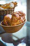 basket of croissants