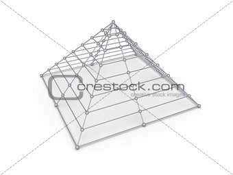 Pyramid of spheres