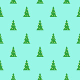 Background with christmas tree