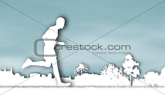 Jogger cutout