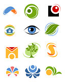 Different logos set