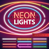 Neon Lights Decoration Set