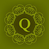 Monogram Q Design
