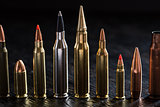 Number of large-caliber ammunition