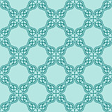 turquiose seamless pattern