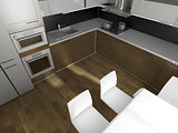 modern design kitchen