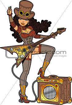 Steampunk With Guitar