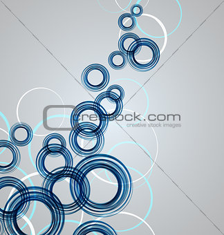 Vector Abstract Circles