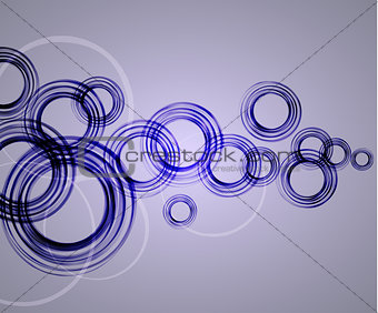 Vector Abstract Circles