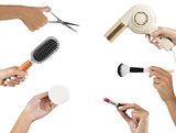 Makeup and hairstyle tools
