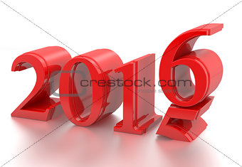 2015-2016 change represents the new year 2016
