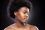 Beautiful black woman 