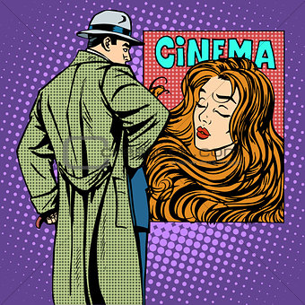 Man woman poster movie cinema