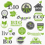 Natural organic product labels