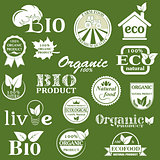 Natural organic product labels