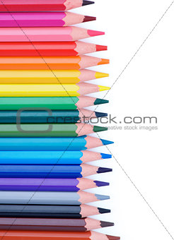 Colorful Pencils Frame