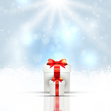 Christmas presents background