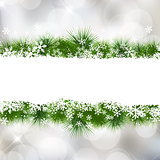 Christmas snowflake background 