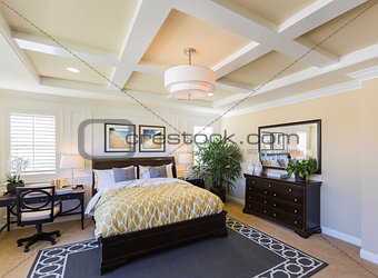 Interior of A Beautiful Master Bedroom