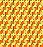 Seamless pattern with optical illusion effect.