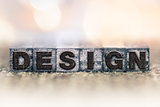 Design Concept Vintage Letterpress Type