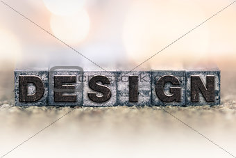 Design Concept Vintage Letterpress Type