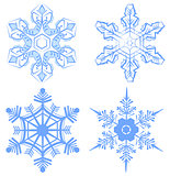 Set Snowflake. Flake of snow