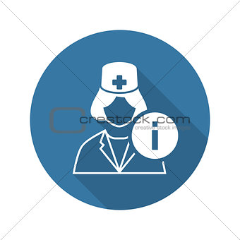 Medical Services Icon. Flat Design.
