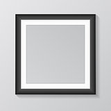 Realistic frame. Perfect for your presentations Vector illustration