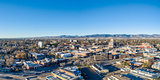 Fort Collins cityscape panorama