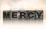 Mercy Concept Vintage Letterpress Type
