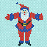 Santa Claus with outstretched arms